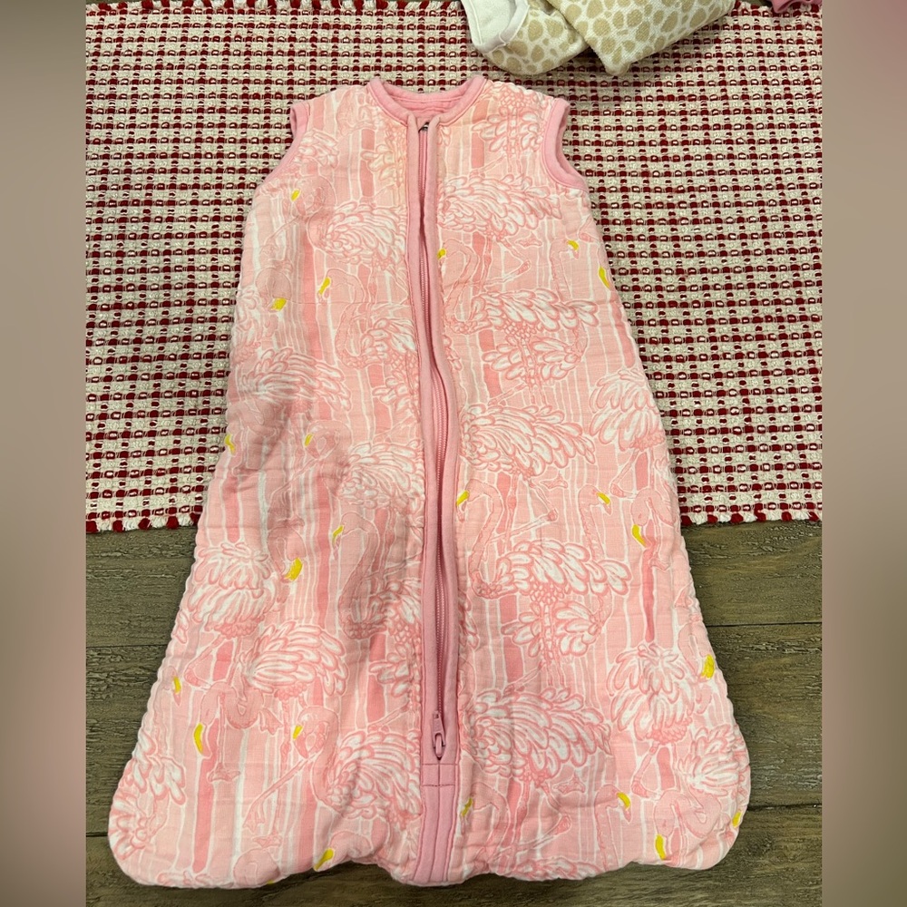 Lily Pulitzer Pottery Barn baby sleep sack